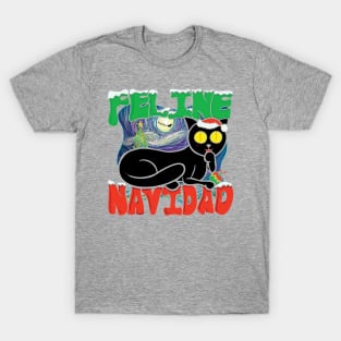 Feline Navidad T-Shirt